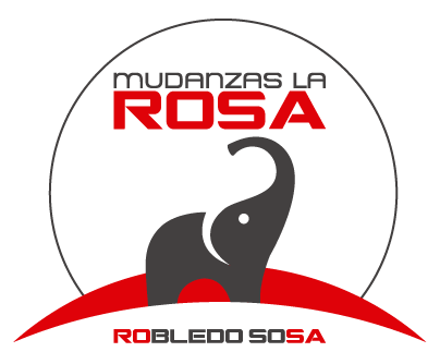 Logo de Mudanzas la ROSA